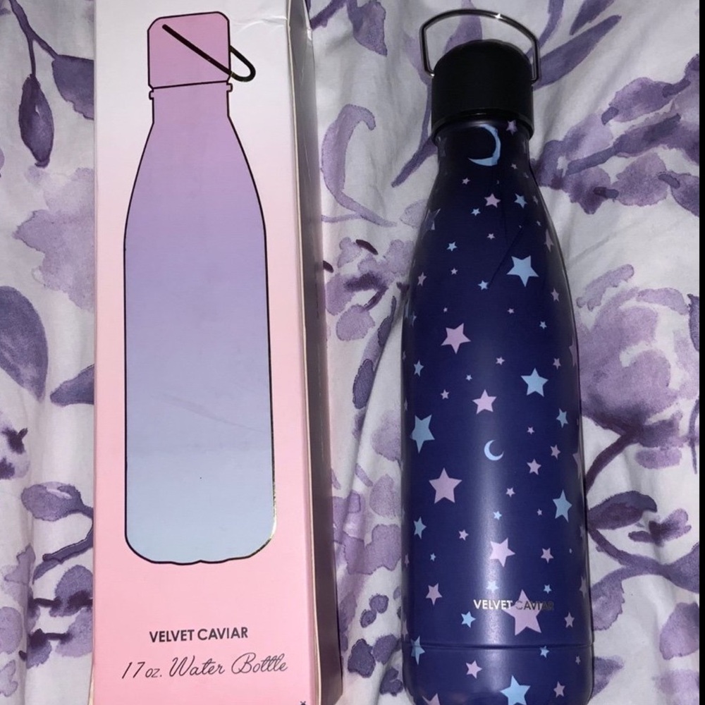 New Velvet Caviar Starry Sky Water Bottle